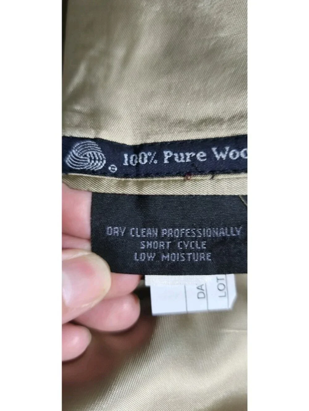 Burberrys Vintage Houndstooth 100% Wool Blazer Sport Coat Made USA No Size